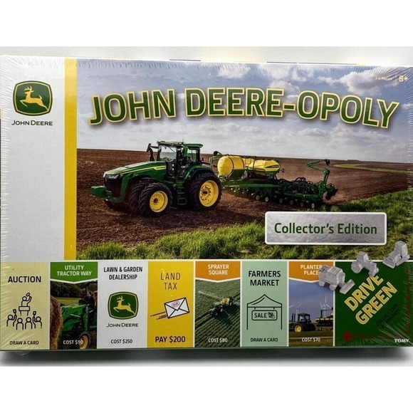 John Deere-Opoly Board Game Limited Collectors Edition New Sealed - Picture 2 of 4